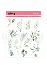 UNIQUELY CREATIVE UNIQUELY CREATIVE PATCHWORK ROSES RUB-ONS