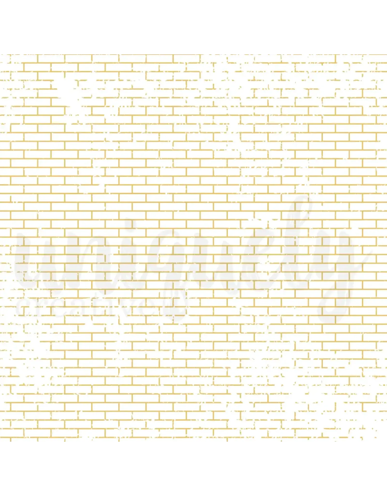 UNIQUELY CREATIVE UNIQUELY CREATIVE BRICK FOIL 12x12 ACETATE SHEET