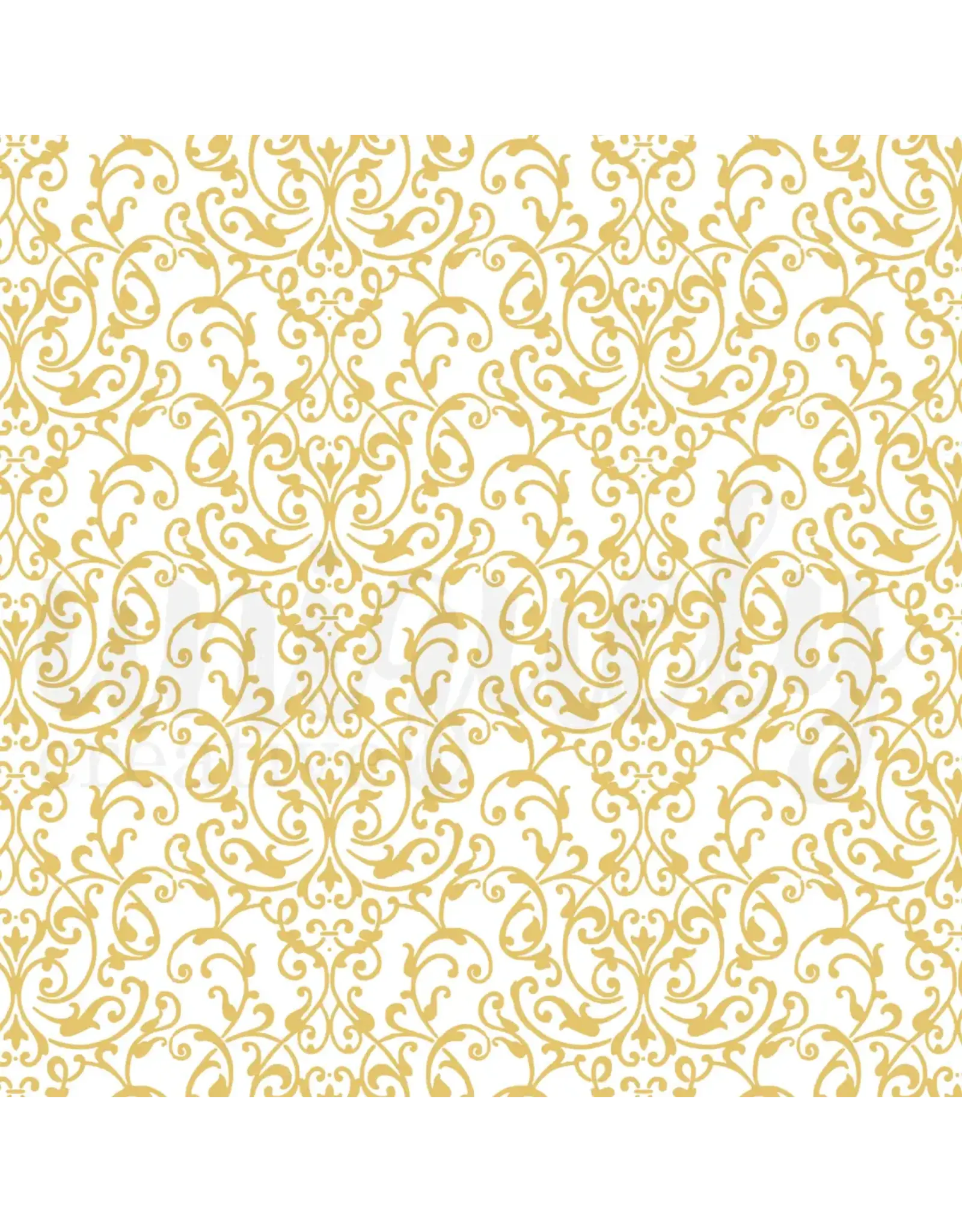 UNIQUELY CREATIVE UNIQUELY CREATIVE DAMASK FOIL 12x12 ACETATE SHEET