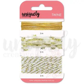 UNIQUELY CREATIVE UNIQUELY CREATIVE GILDED THREADS TWINE