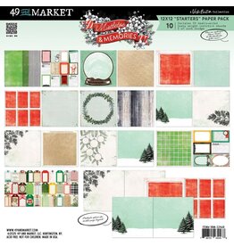 49 AND MARKET 49 AND MARKET MISTLETOE AND MEMORIES 12x12 COLLECTION PACK
