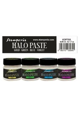 STAMPERIA STAMPERIA ASSORTED COLORS HALO PASTE 4/PK