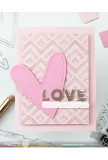 WAFFLE FLOWER WAFFLE FLOWER HAPPY CHEVRONS TEXTURE DIE