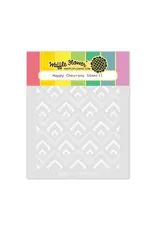 WAFFLE FLOWER WAFFLE FLOWER HAPPY CHEVRONS STENCIL SET