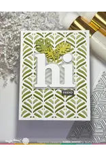 WAFFLE FLOWER WAFFLE FLOWER HAPPY LEAVES PANEL DIE