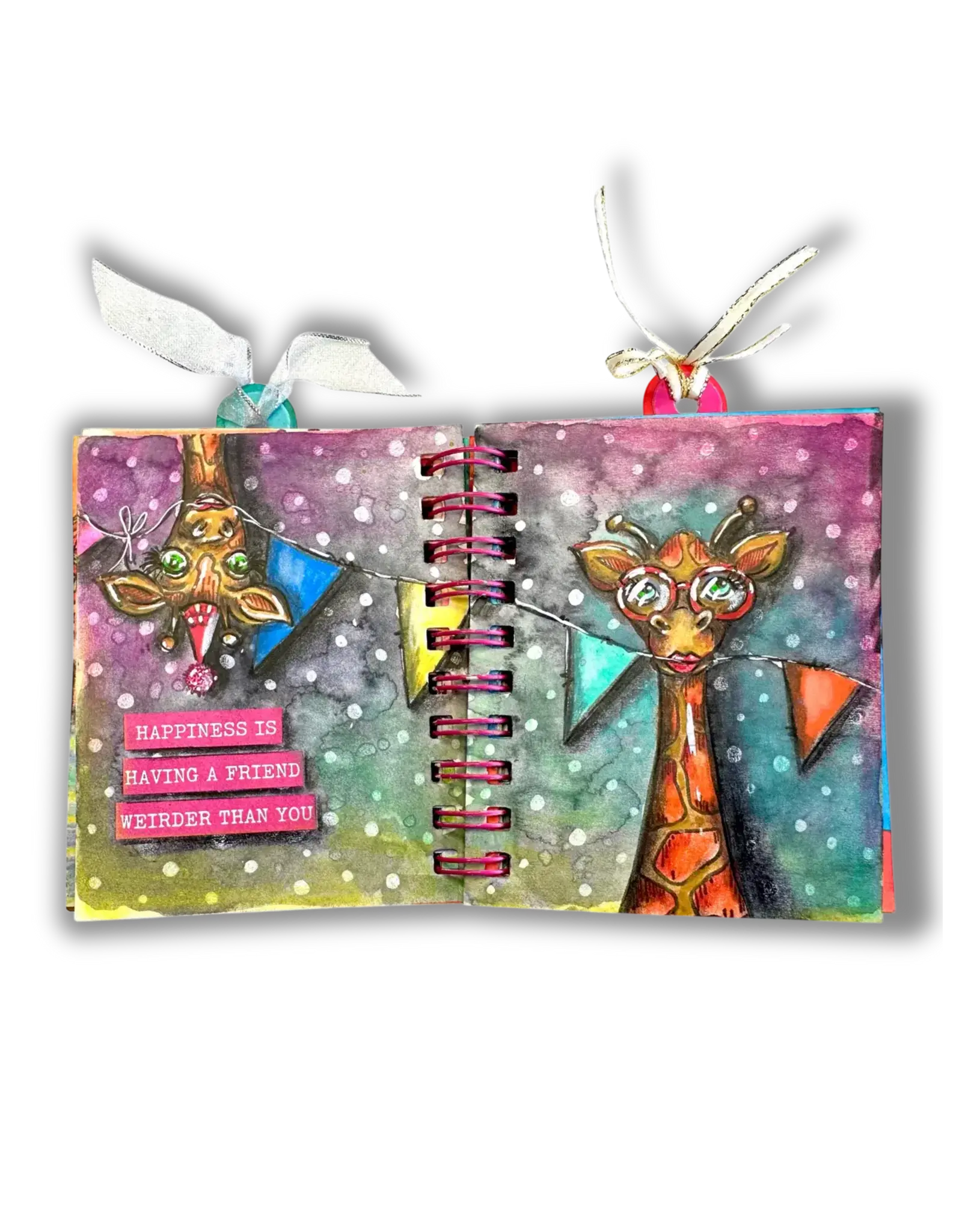 STUDIOLIGHT STUDIOLIGHT ART BY MARLENE DAZZLING GIRAFFES CLEAR STAMP SET