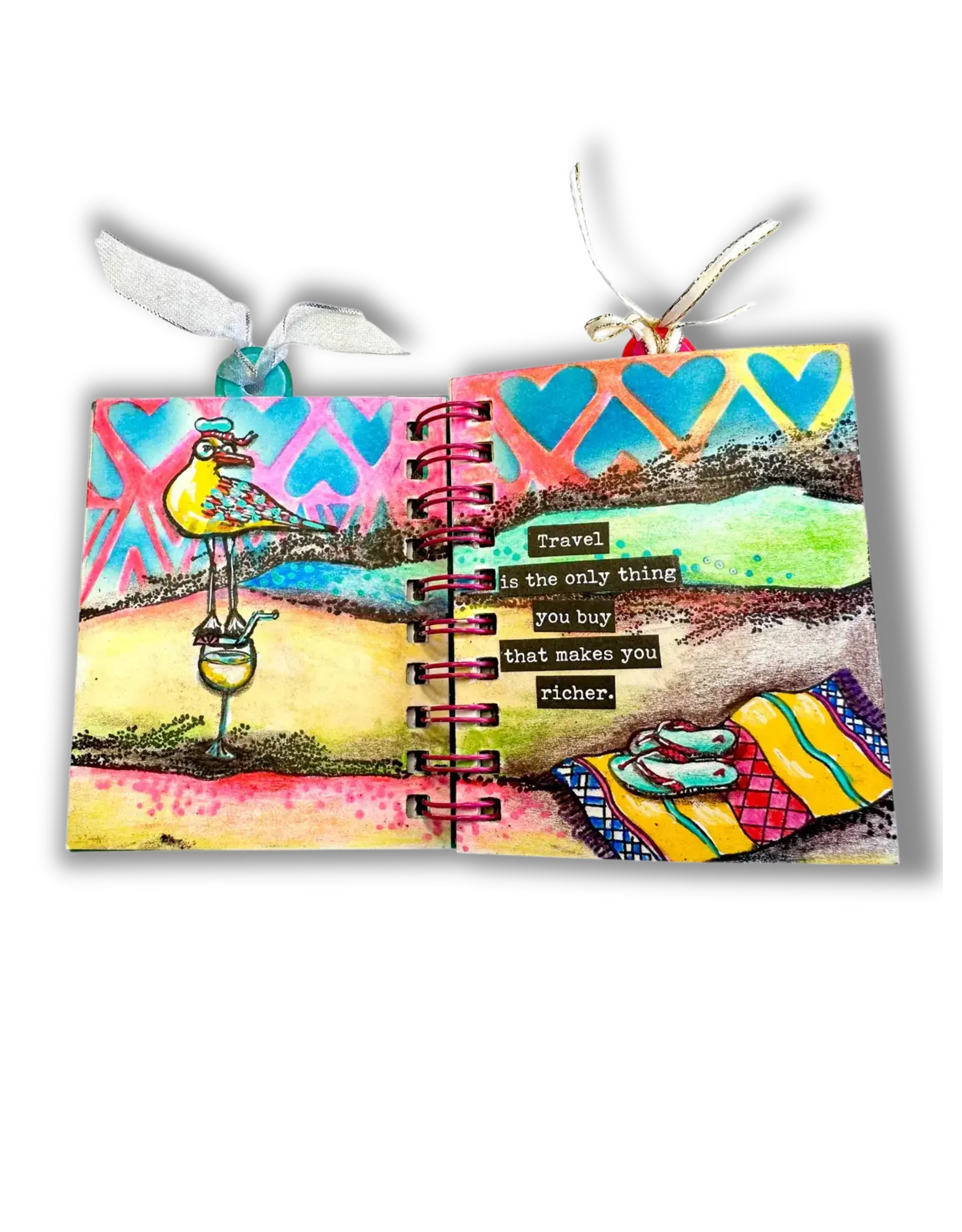 STUDIOLIGHT STUDIOLIGHT ART BY MARLENE A DAY AT THE BEACH CLEAR STAMP SET