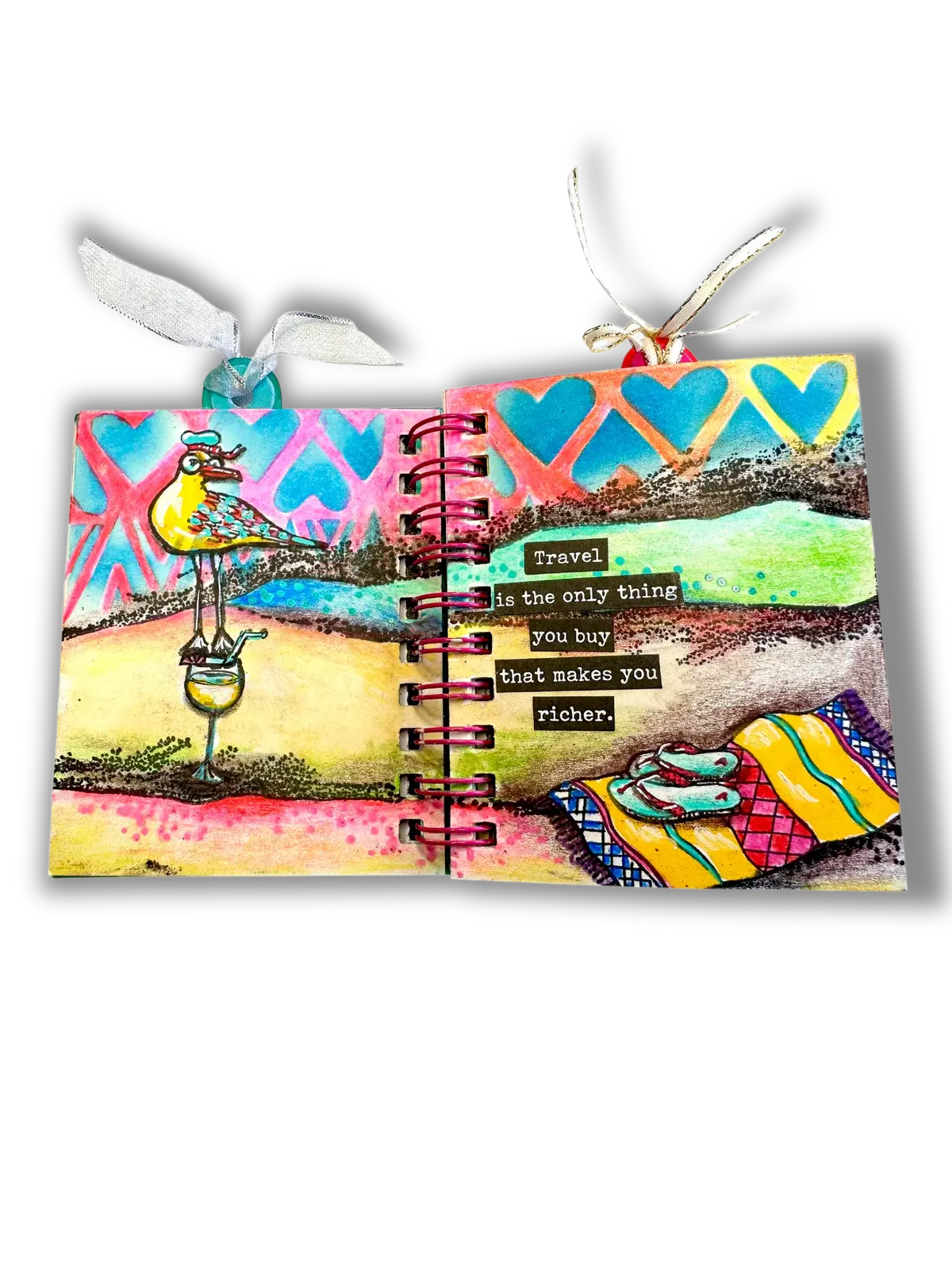 STUDIOLIGHT STUDIOLIGHT ART BY MARLENE A DAY AT THE BEACH CLEAR STAMP SET