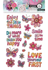 STUDIOLIGHT STUDIOLIGHT ART BY MARLENE QUOTYLICIOUS STICKERS