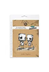 COSMIC SHIMMER COSMIC SHIMMER ANDY SKINNER BOT-OLOGY BETTER TOGETHER CLING STAMP