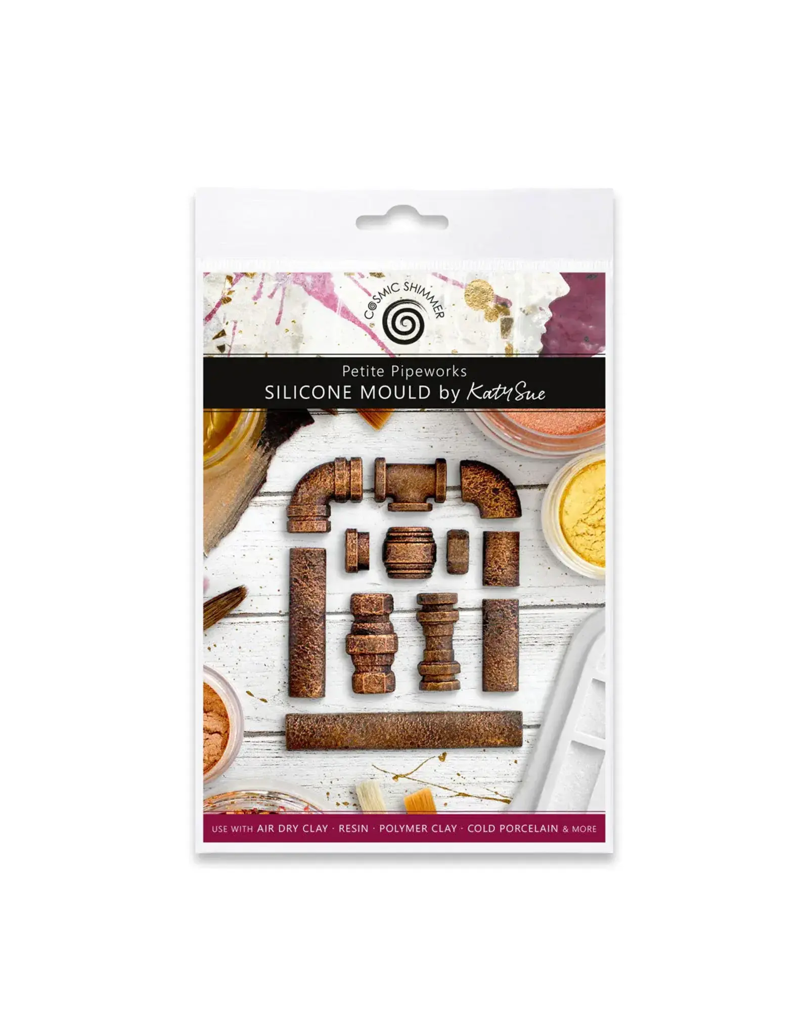 COSMIC SHIMMER COSMIC SHIMMER PETITE PIPEWORKS SILICONE MOULD