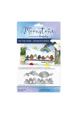 HUNKYDORY CRAFTS LTD. HUNKYDORY MOONSTONE RAINBOW & BIRDS DIE SET