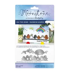 HUNKYDORY CRAFTS LTD. HUNKYDORY MOONSTONE RAINBOW & BIRDS DIE SET