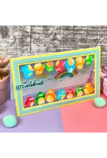 HUNKYDORY CRAFTS LTD. HUNKYDORY MOONSTONE RAINBOW & BIRDS DIE SET