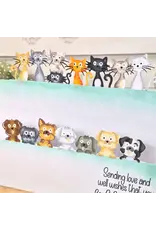 HUNKYDORY CRAFTS LTD. HUNKYDORY MOONSTONE CATS & DOGS DIE SET