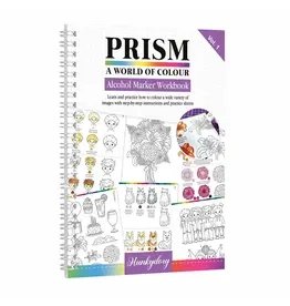 STUDIOLIGHT HUNKYDORY PRISM ALCOHOL MARKERS WORKBOOK VOLUME 1
