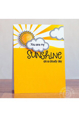 SUNNY STUDIO STAMPS SUNNY STUDIO SUNNY SENTIMENTS ACRYLIC STAMP SET