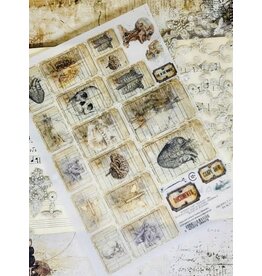 ALCHEMY OF ART ALCHEMY OF ART BEHIND CLOSED DOORS A5 TRACING PAPER