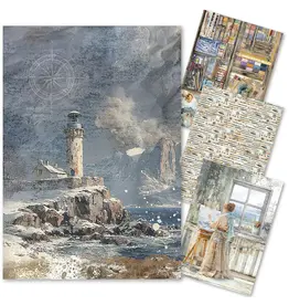 CIAO BELLA CIAO BELLA AN ARTIST JOURNEY A4 RICE PAPER 4 SHEETS