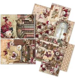 CIAO BELLA CIAO BELLA BOOK LOVERS A5 RICE PAPER 8 SHEETS