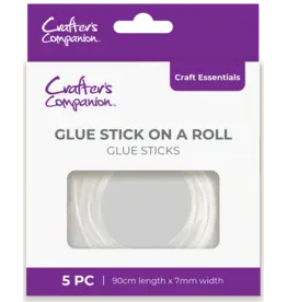 CRAFTERS COMPANION CRAFTER'S COMPANION GLUE STICK ON A ROLL 5/PK