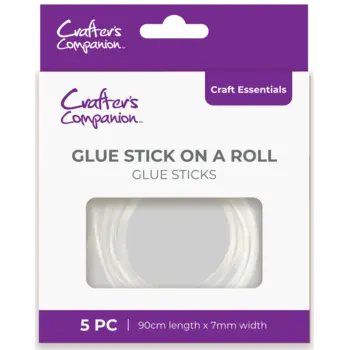 CRAFTERS COMPANION CRAFTER'S COMPANION GLUE STICK ON A ROLL 5/PK