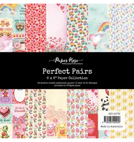 PAPER ROSE PAPER ROSE PERFECT PAIRS 6x6 PAPER COLLECTION