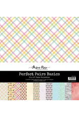 PAPER ROSE PAPER ROSE PERFECT PAIRS 12x12 BASICS PAPER COLLECTION