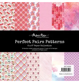 PAPER ROSE PAPER ROSE PERFECT PAIRS PATTERNS 6x6 PAPER COLLECTION