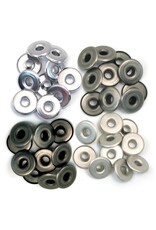 WE R MEMORY KEEPERS WE R COOL METAL WIDE EYELETS 40/PACK