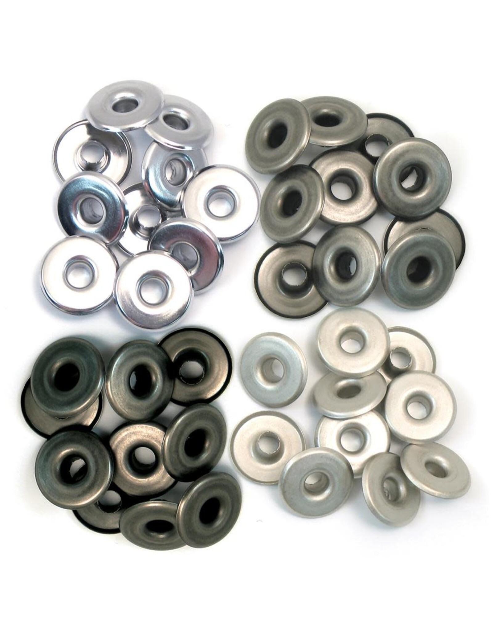 WE R MEMORY KEEPERS WE R COOL METAL WIDE EYELETS 40/PACK