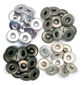 WE R MEMORY KEEPERS WE R COOL METAL WIDE EYELETS 40/PACK