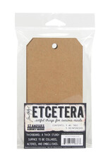 STAMPERS ANONYMOUS STAMPERS ANONYMOUS TIM HOLTZ ETCETERA THICKBOARD #8 TAGS & REINFORCERS 5PK