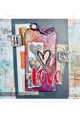 STAMPERS ANONYMOUS STAMPERS ANONYMOUS TIM HOLTZ LOVE STRUCK CLING STAMP SET