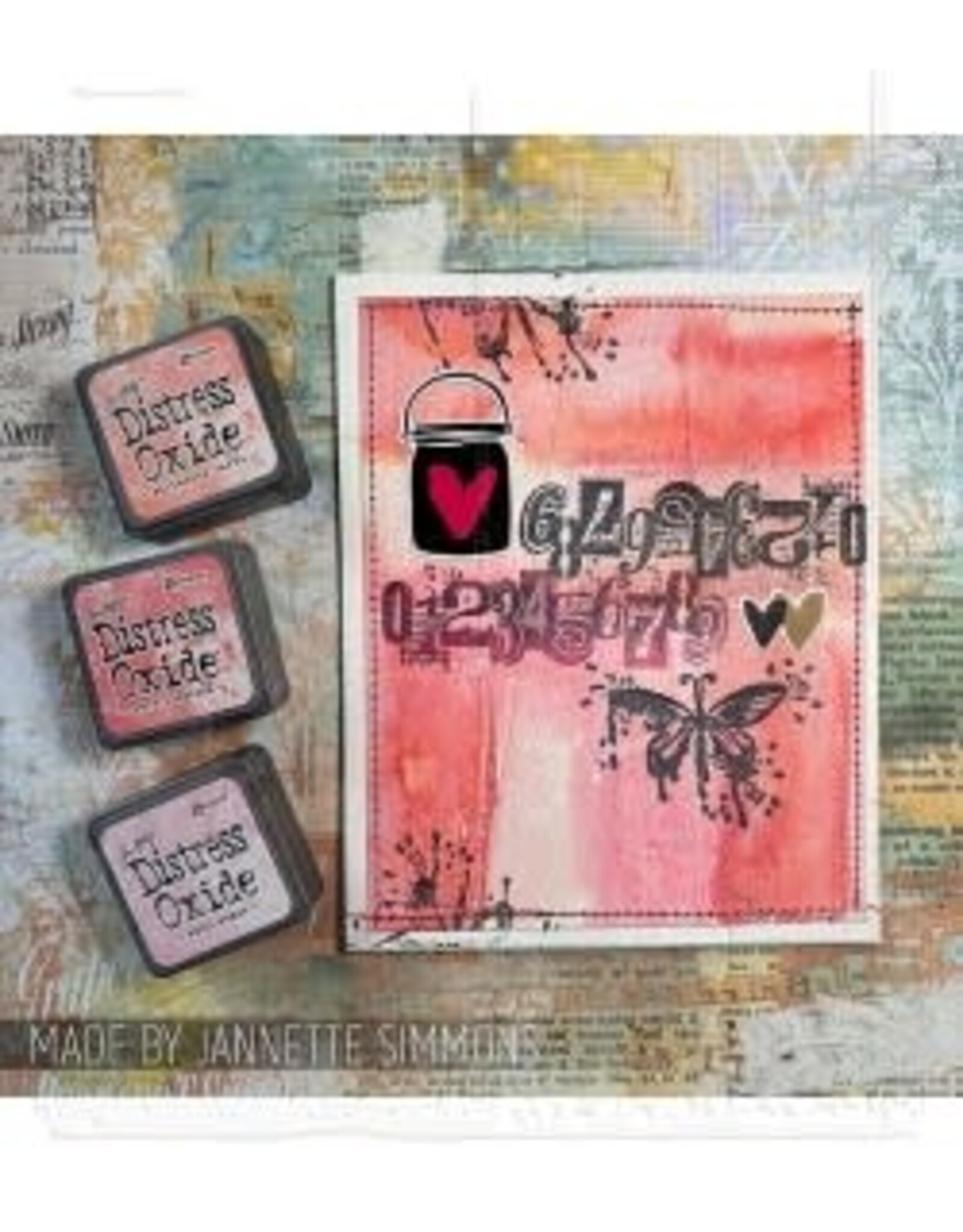 STAMPERS ANONYMOUS STAMPERS ANONYMOUS TIM HOLTZ URBAN CHIC CLING STAMP SET