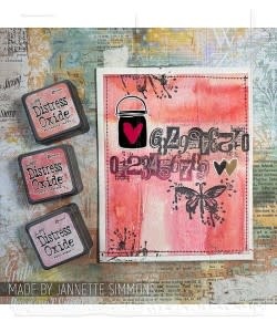STAMPERS ANONYMOUS STAMPERS ANONYMOUS TIM HOLTZ URBAN CHIC CLING STAMP SET