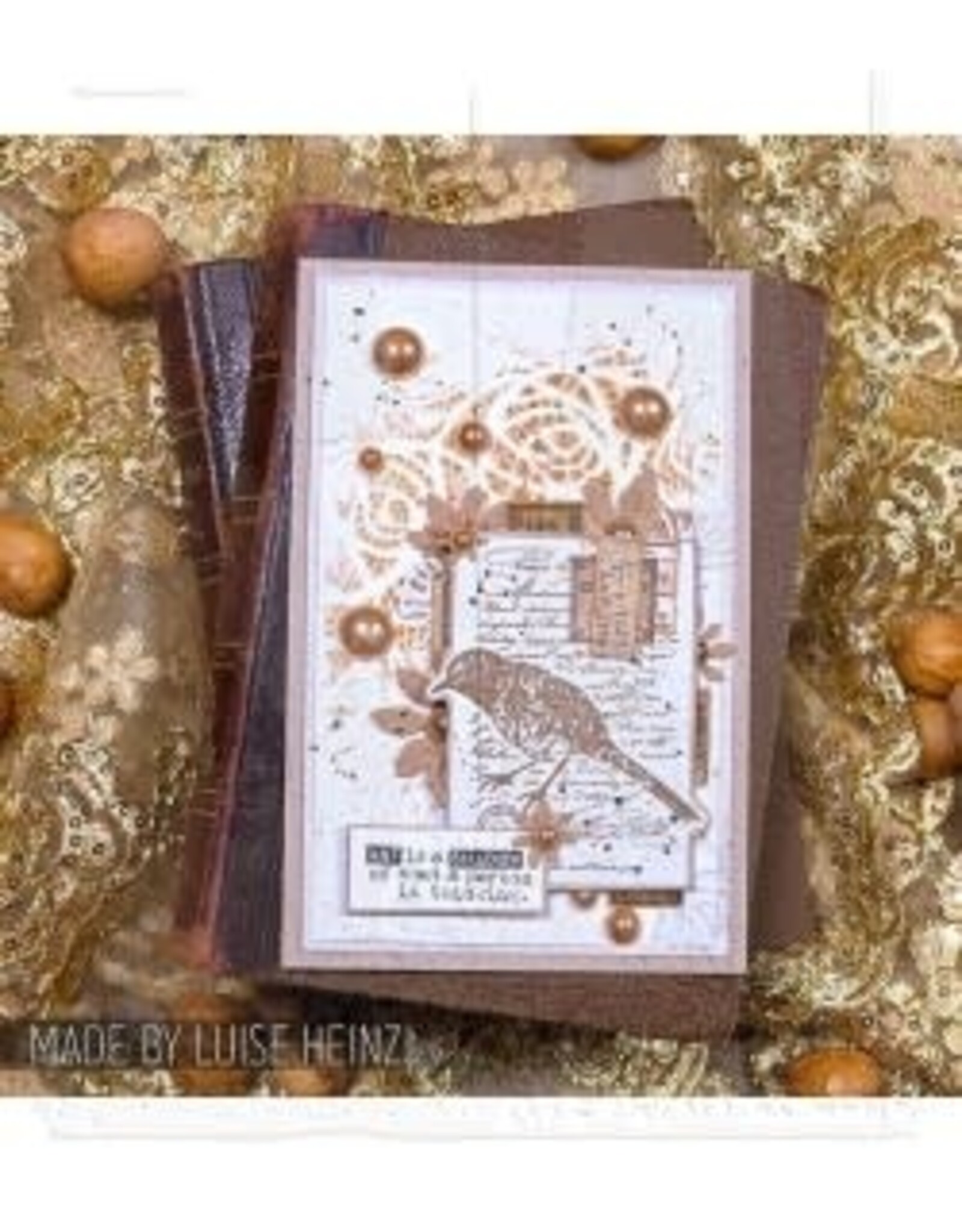 STAMPERS ANONYMOUS STAMPERS ANONYMOUS TIM HOLTZ SHABBY FRENCH CLING STAMP SET