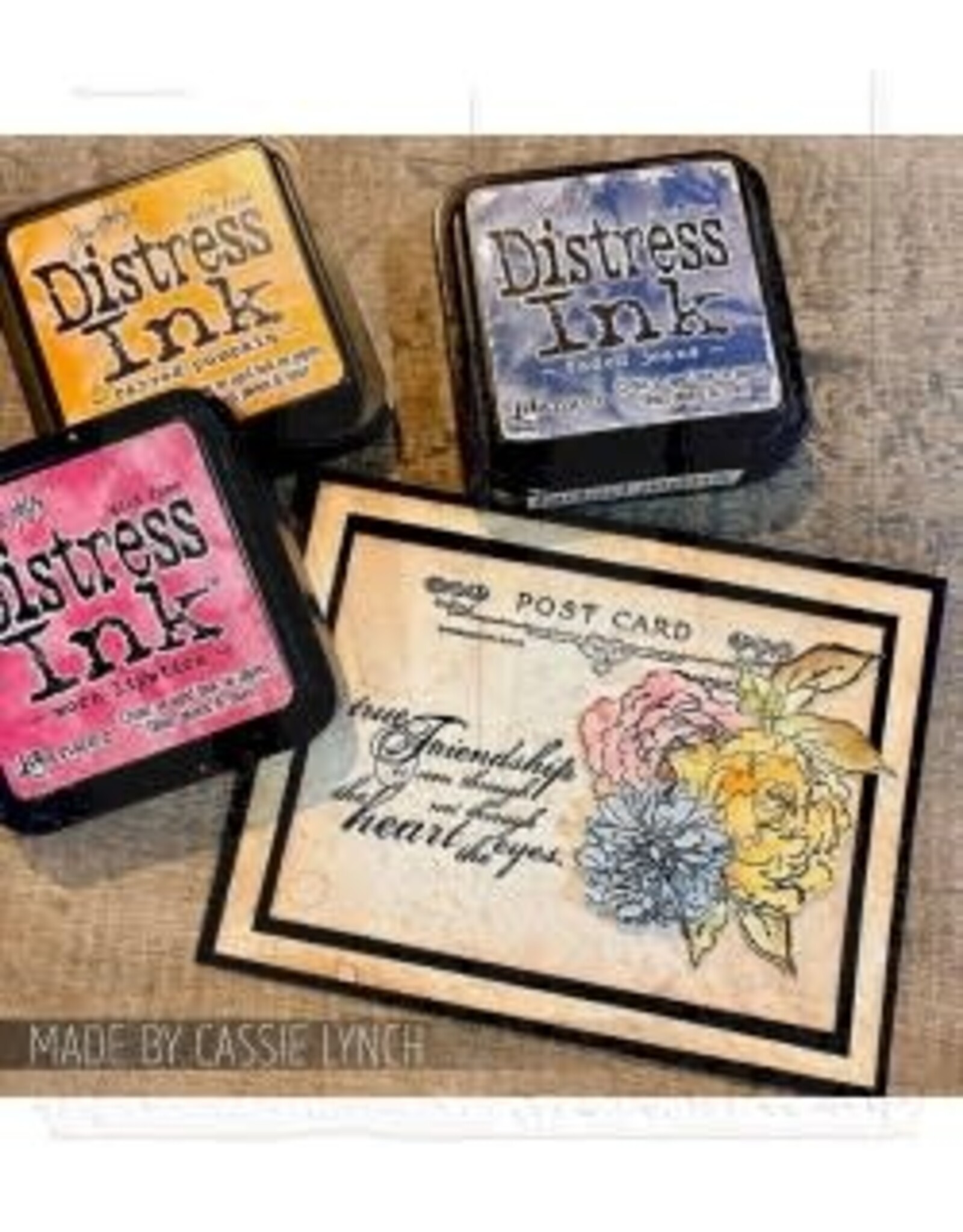 STAMPERS ANONYMOUS STAMPERS ANONYMOUS TIM HOLTZ POSTCARDS CLING STAMP SET