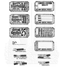 STAMPERS ANONYMOUS STAMPERS ANONYMOUS TIM HOLTZ ODDS AND ENDS CLING STAMP SET