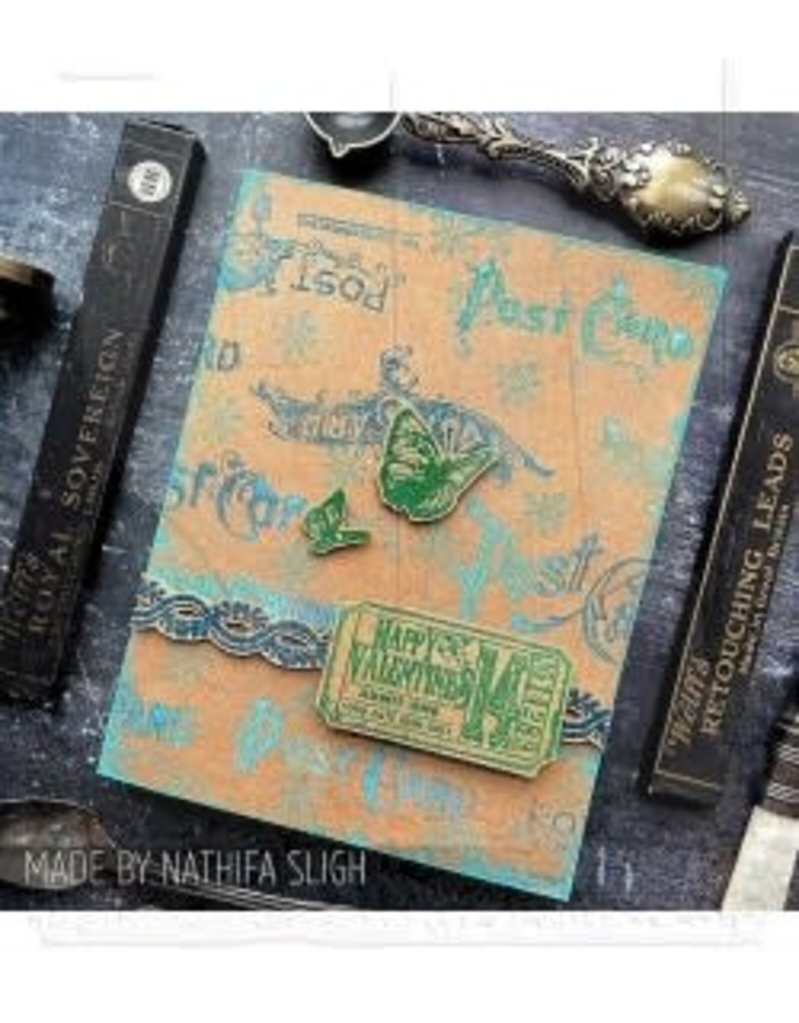 STAMPERS ANONYMOUS STAMPERS ANONYMOUS TIM HOLTZ ODDS AND ENDS CLING STAMP SET