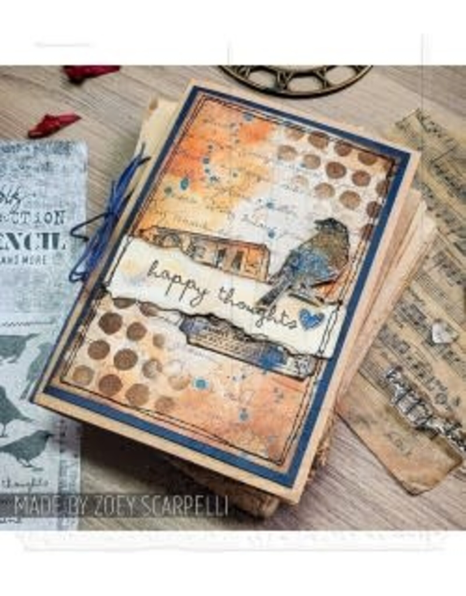 STAMPERS ANONYMOUS STAMPERS ANONYMOUS TIM HOLTZ ODDS AND ENDS CLING STAMP SET