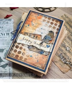 STAMPERS ANONYMOUS STAMPERS ANONYMOUS TIM HOLTZ ODDS AND ENDS CLING STAMP SET