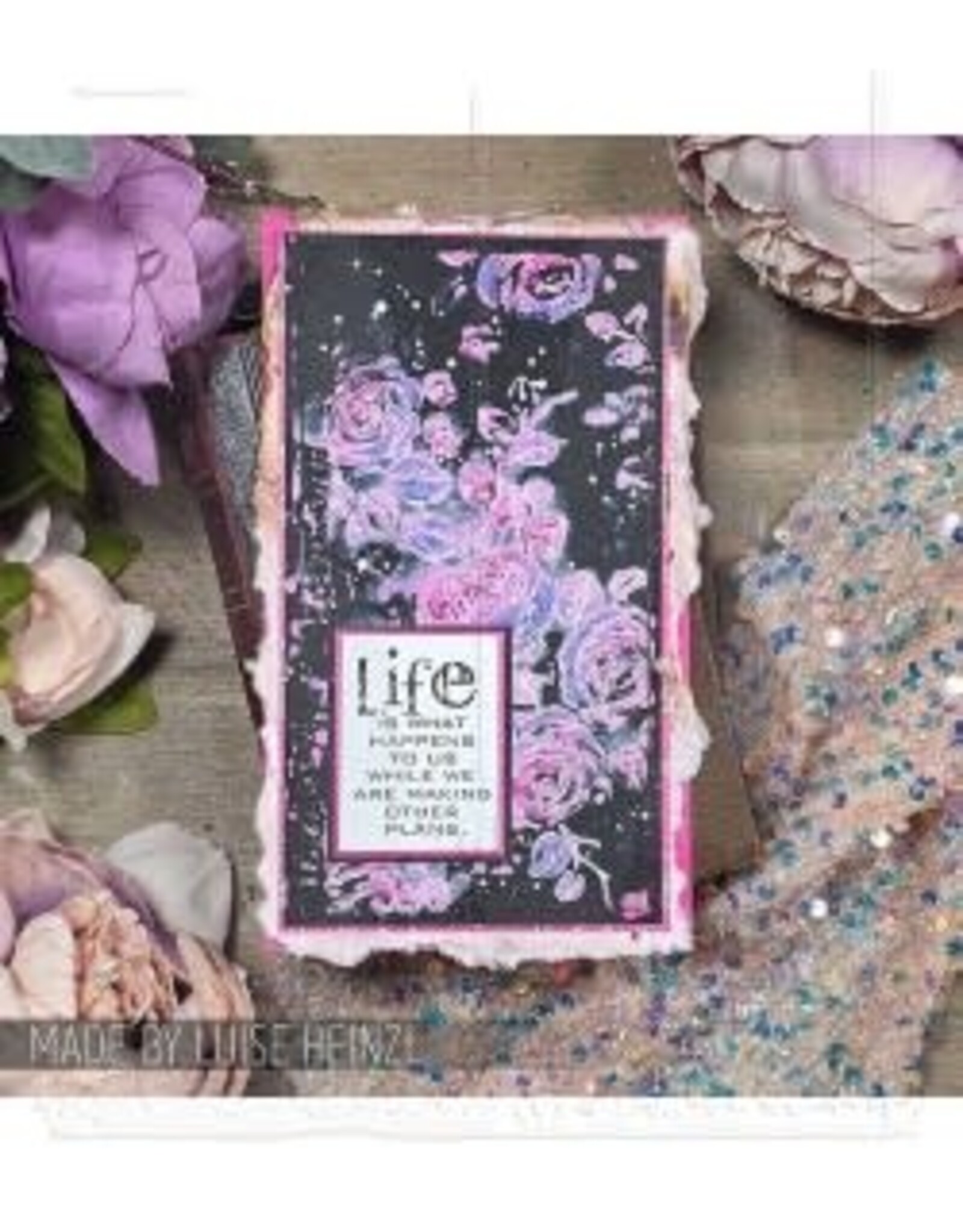 STAMPERS ANONYMOUS STAMPERS ANONYMOUS TIM HOLTZ STUFF TO SAY CLING STAMP SET