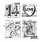 STAMPERS ANONYMOUS STAMPERS ANONYMOUS TIM HOLTZ VALENTINE BLUEPRINT CLING STAMP SET