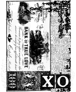 STAMPERS ANONYMOUS STAMPERS ANONYMOUS TIM HOLTZ COMPONENTS LOVE CLING STAMP