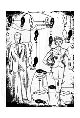 STAMPERS ANONYMOUS STAMPERS ANONYMOUS TIM HOLTZ COMPONENTS DANCE CLING STAMP