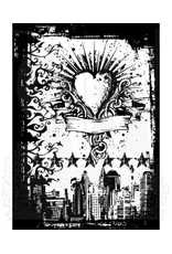 STAMPERS ANONYMOUS STAMPERS ANONYMOUS TIM HOLTZ COMPONENTS URBAN TATTOO CLING STAMP