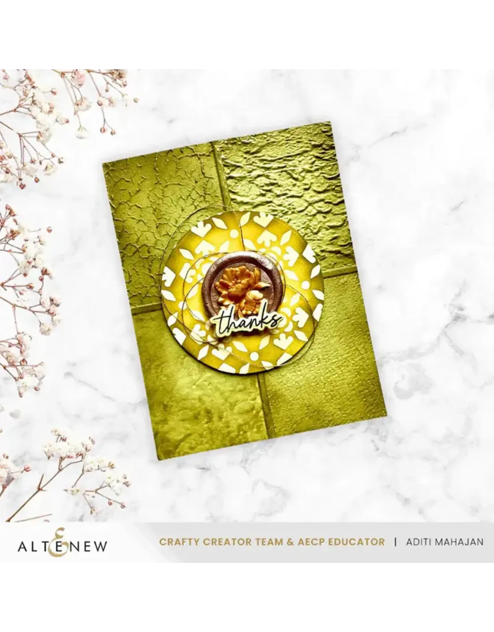 ALTENEW ALTENEW TEXTURED BLOCKS 3D EMBOSSING FOLDER