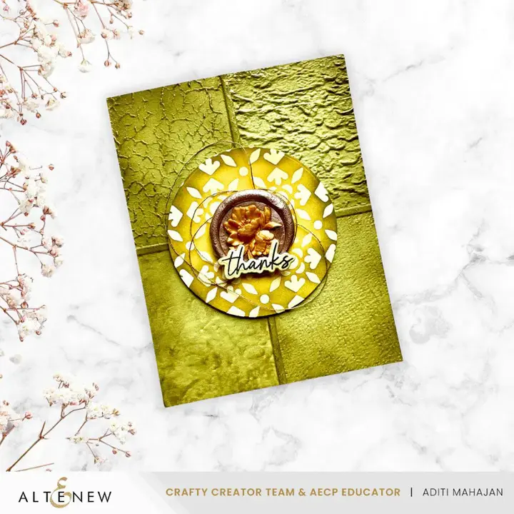 ALTENEW ALTENEW TEXTURED BLOCKS 3D EMBOSSING FOLDER