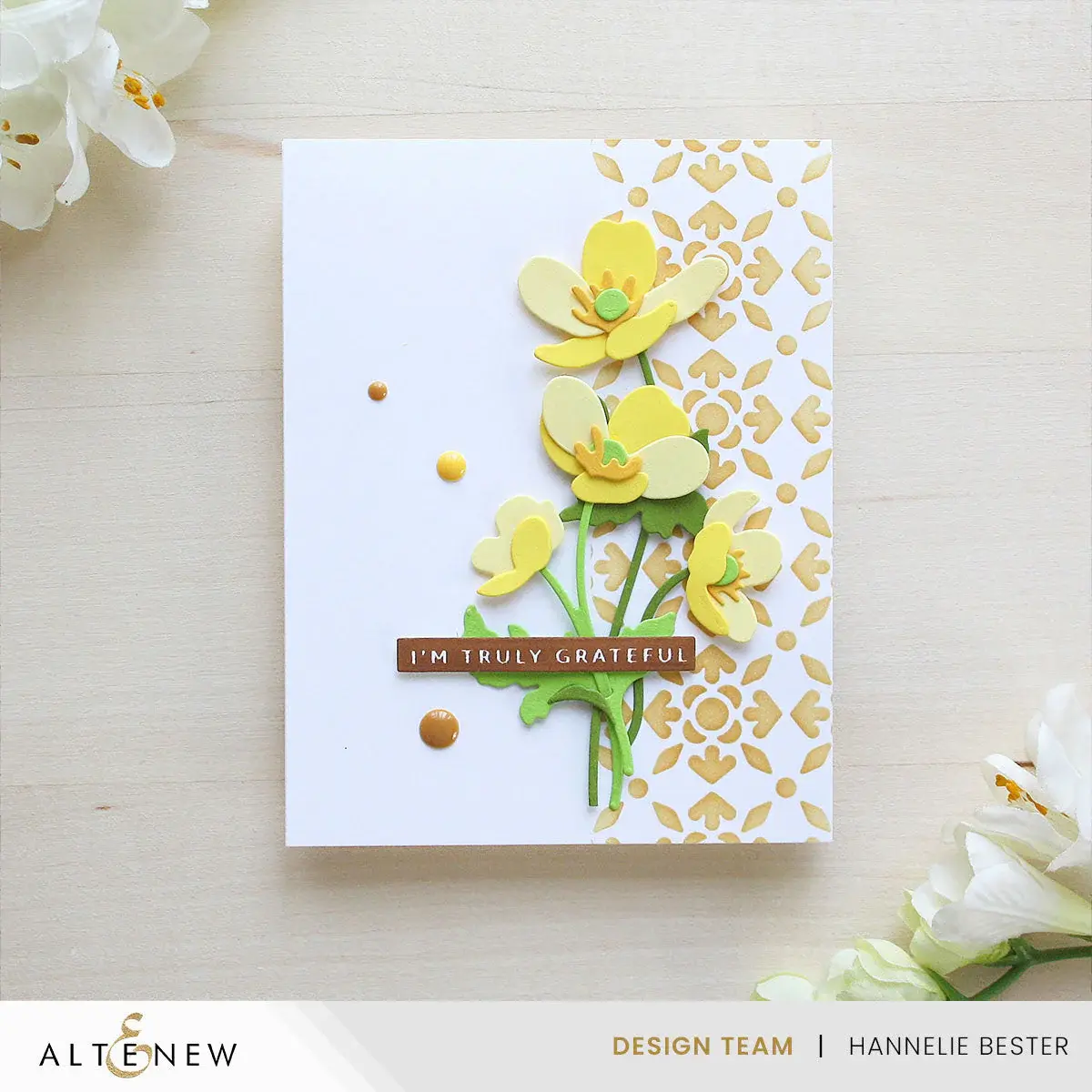 ALTENEW ALTENEW CRAFT-A-FLOWER: BUTTERCUP BUNCH LAYERING DIE SET